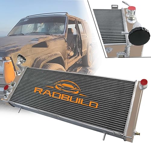 RadBuild Radiador de aluminio apto para radiadores Jeep Cherokee 1984-2001 para Jeep Comanche 1987-1990 para Jeep Wagoneer 2.8L V6 GAS4.0L L6 GAS disponible en Yaxa Costa Rica