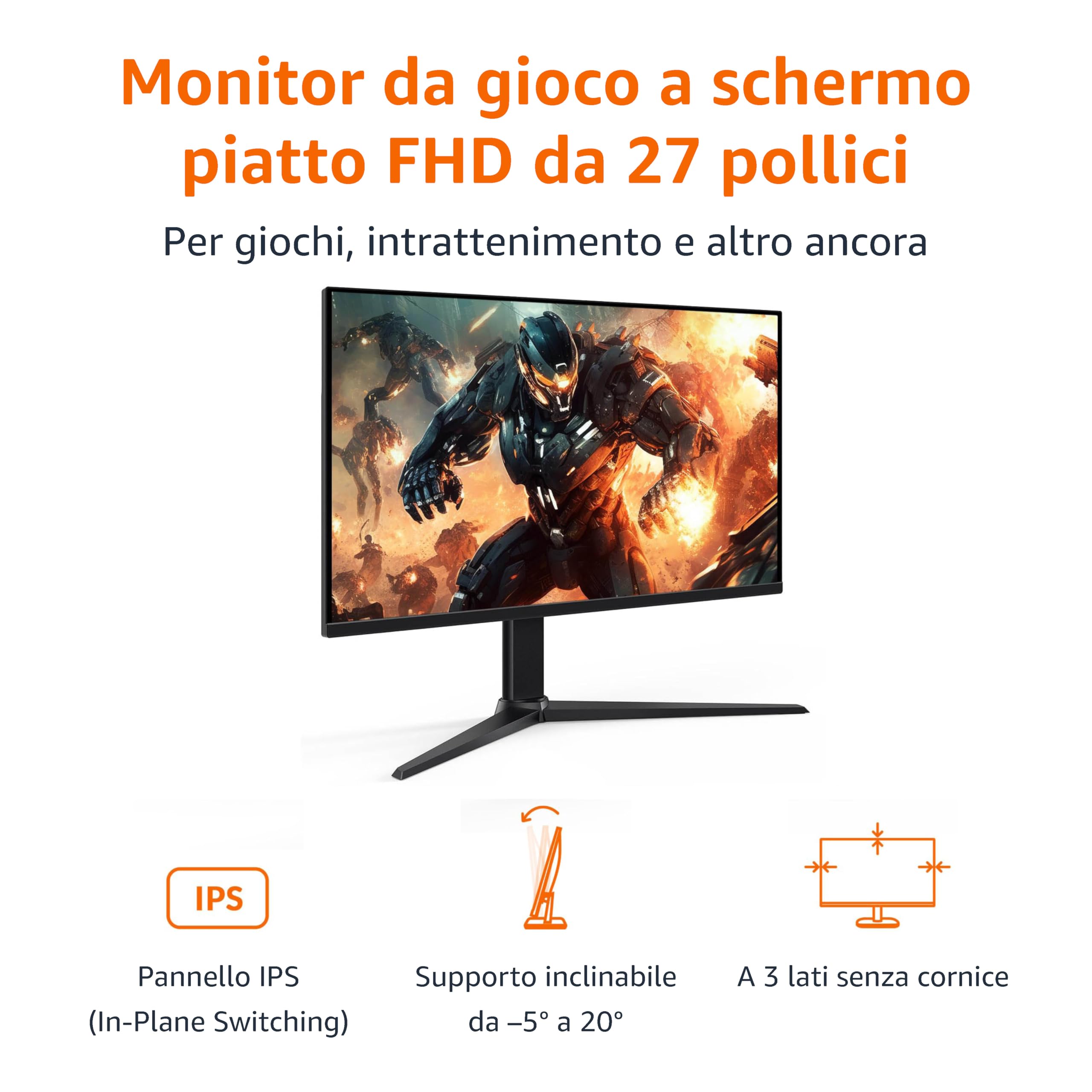 Monitor gaming 27