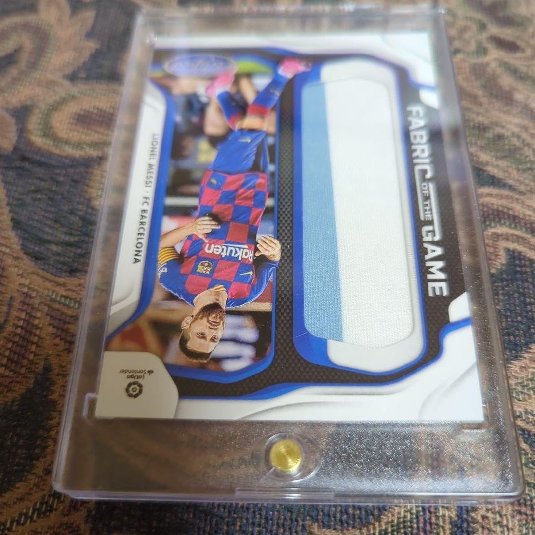Amazon.co.jp: メッシ 本人試合実使用 ユニフォームカード topps 