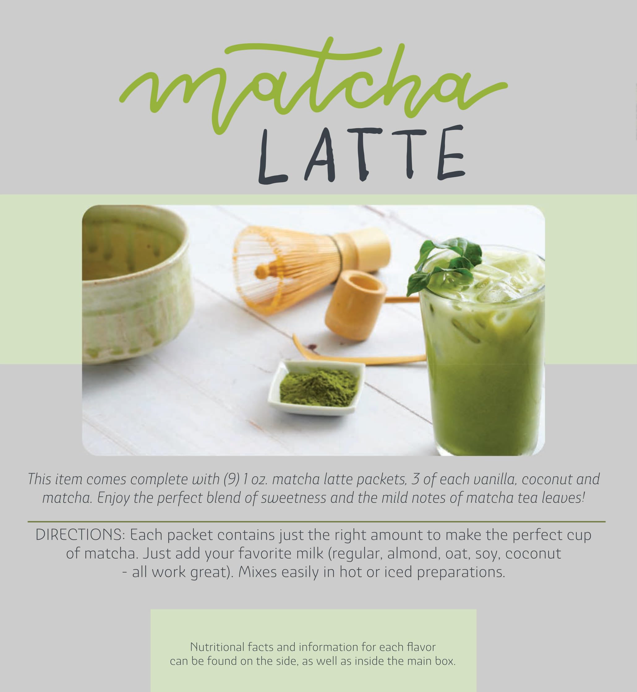 Matcha Latte 9 Count Gift Set — view 3