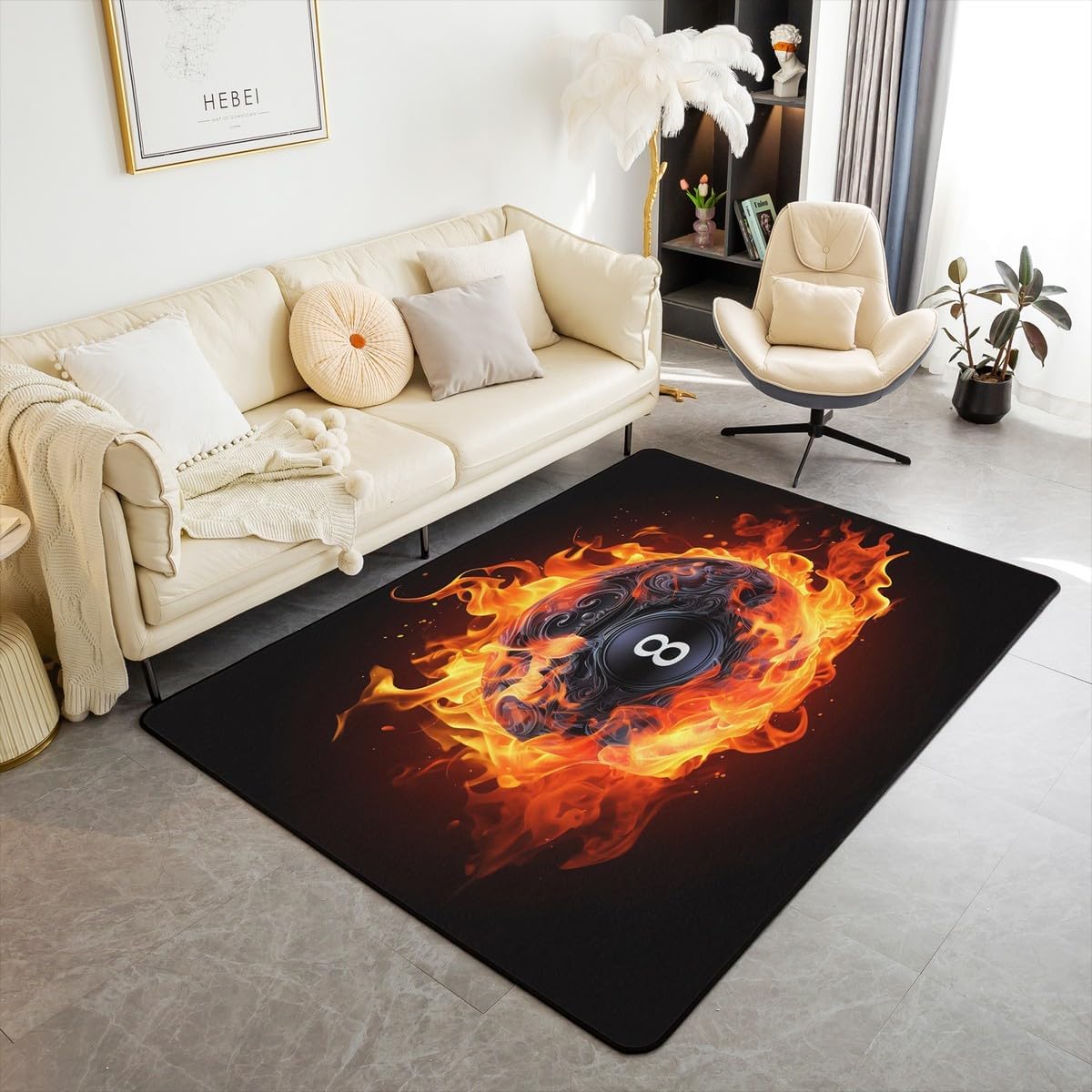 Cute Frog Area Rug 3'x5', Soft Non-Slip Rugs for Living Room Bedroom, Green Little Frog Decorative Carpet Machine Washable, Flannal Decorative Carpet for Kids Bedroom