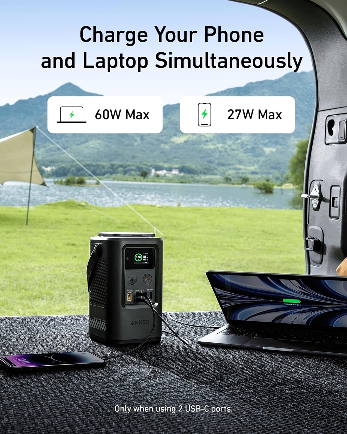 Anker 548 Power Bank: 60,000mAh Portable Charger with 60W USB-C