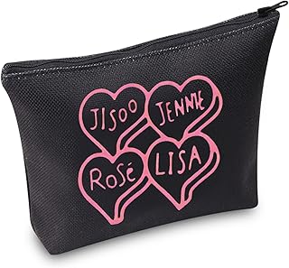 TOBGBE Gifts for Tour Concert K-pop Merchandise Kpop Singers Group Name Inspired with Zipper Pouch Bag Singers Lover Gift (Love BP CA)
