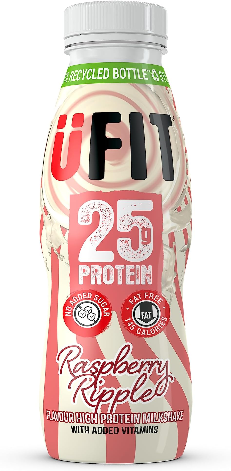 UFIT Protein RTD 10x330ml Raspberry Ripple