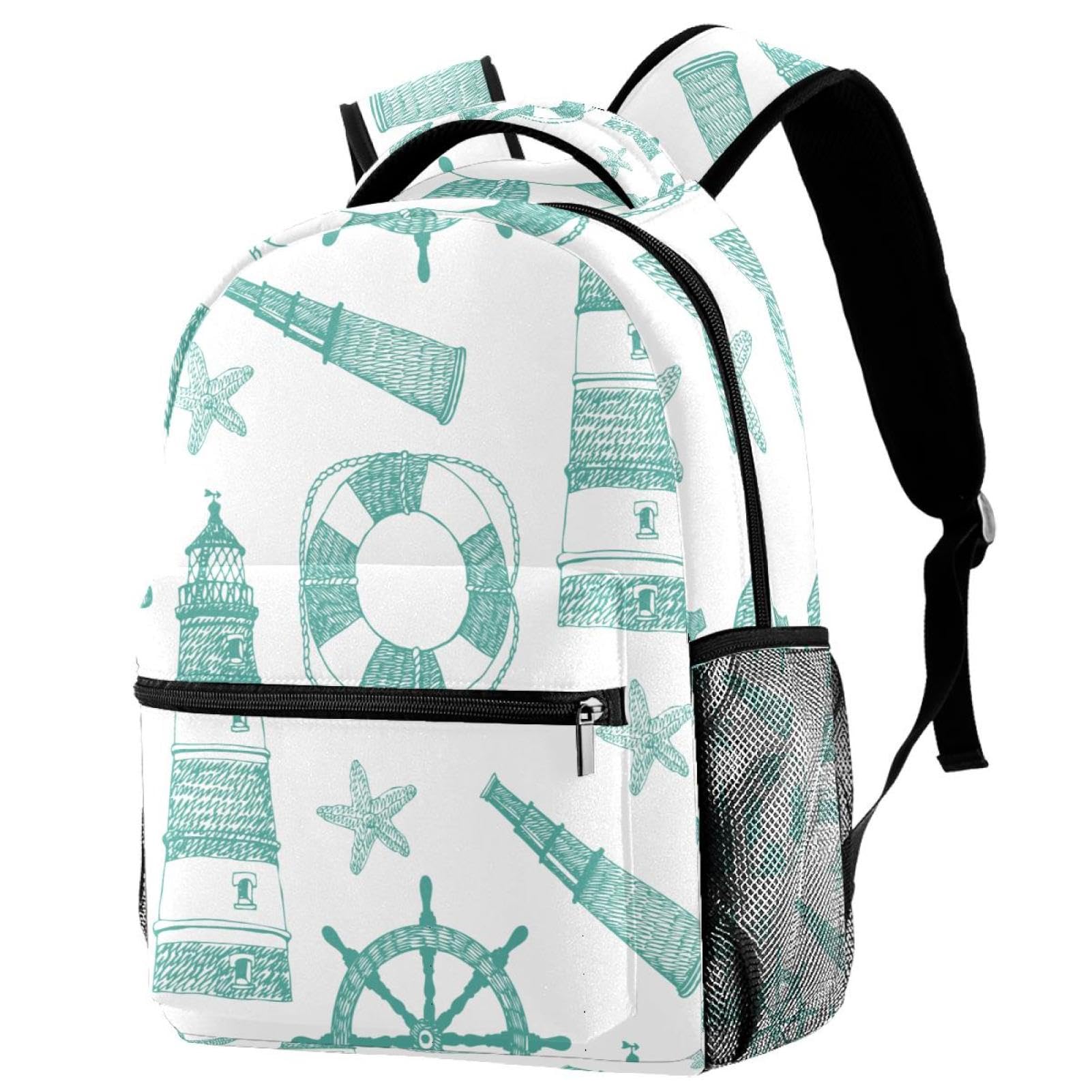 Sac à dos d'école pour adolescentes et garçons multicolore - 7