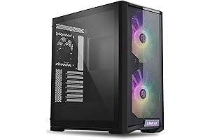 Lian Li LANCOOL 215 Mesh ATX Case -Streamlined Airflow Perfection