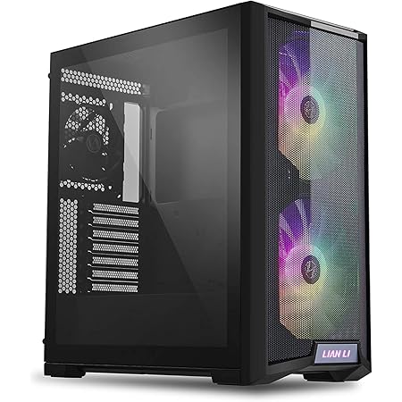 Lian Li LANCOOL 215 Mesh Black Tempered Glass ATX Case -Black Color -LANCOOL 215