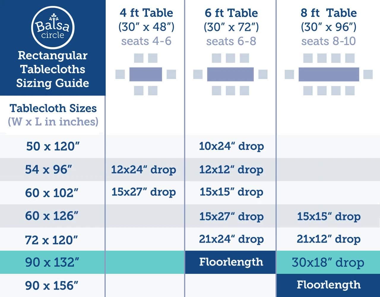 Balsa Circle Halloween Party 6 pcs Purple Rectangle Washable Satin Tablecloth 90x132 in for Dining Decorations Supplies