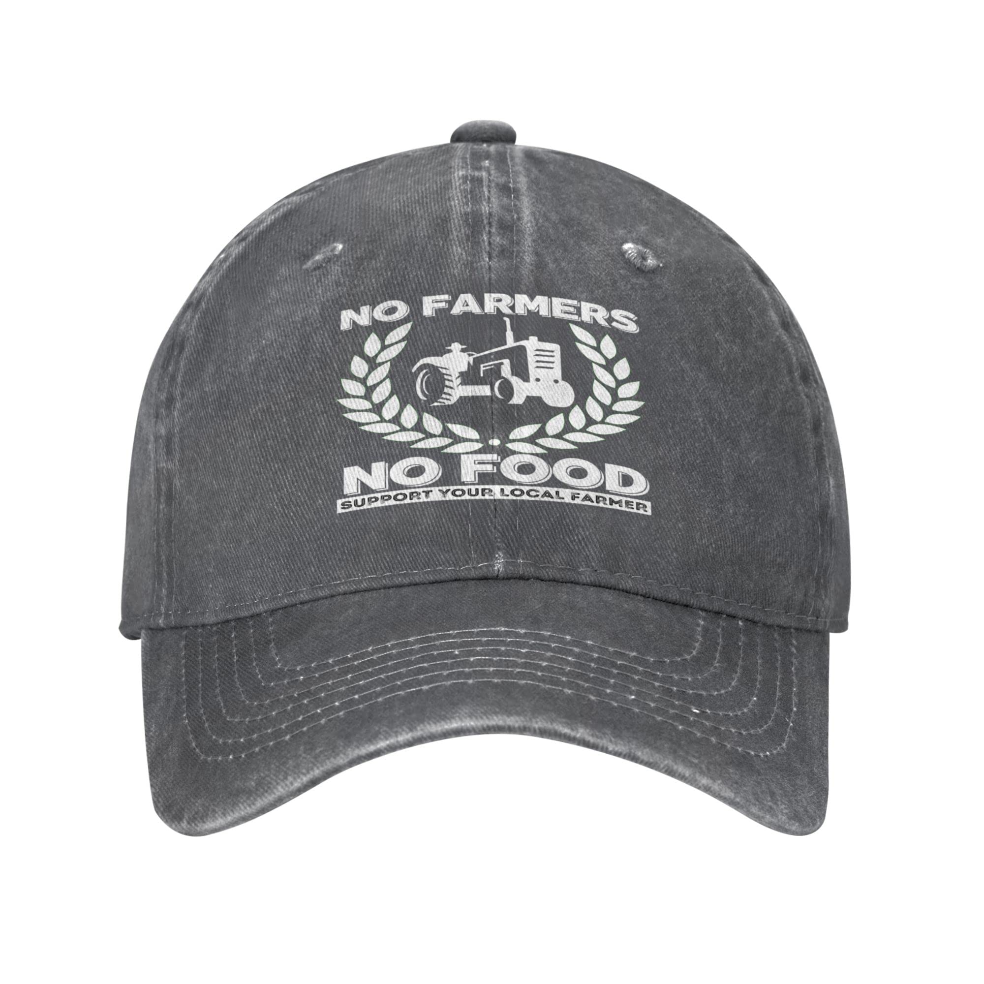 Support Farmers Cap No Farmers No Food Hat No Farms No Life Future Support Your Local Farmer Tractor Farming Hat Tru Deep Heather
