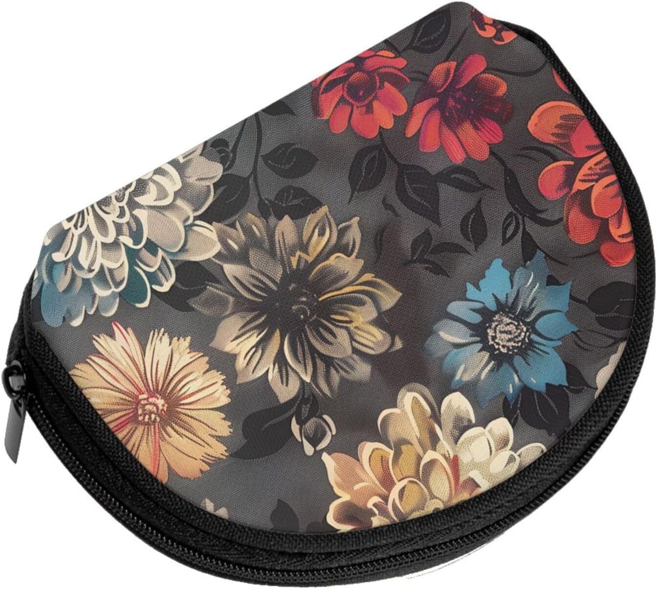 modern floral Printed Coin Purse Cute Mini Pouch Change Wallet Zipper Coin Pouch for Women