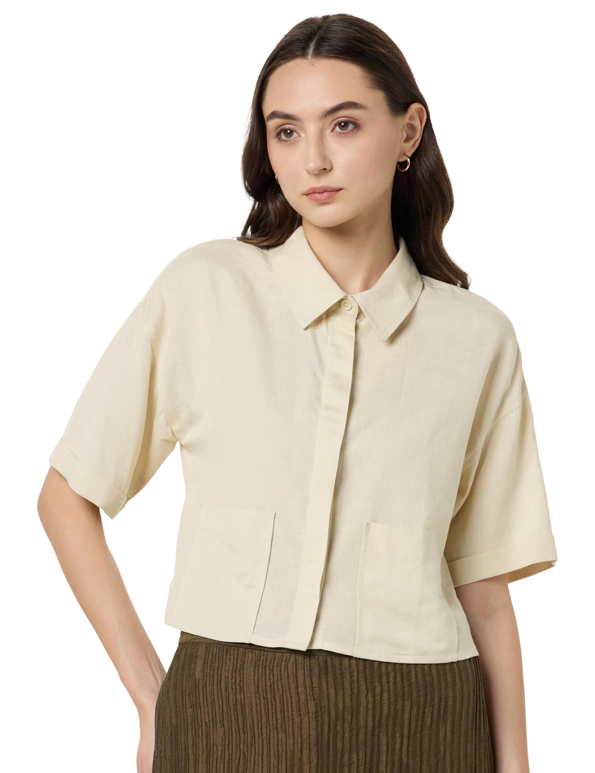 vero moda Women's Relaxed Fit Shirt-picture-38