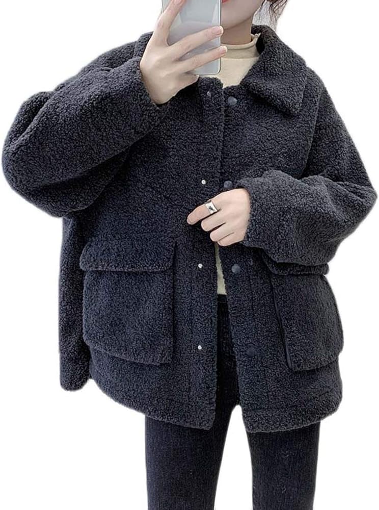 Amazon | [リンゼ] レディース ボアジャケット ボアコート アウター