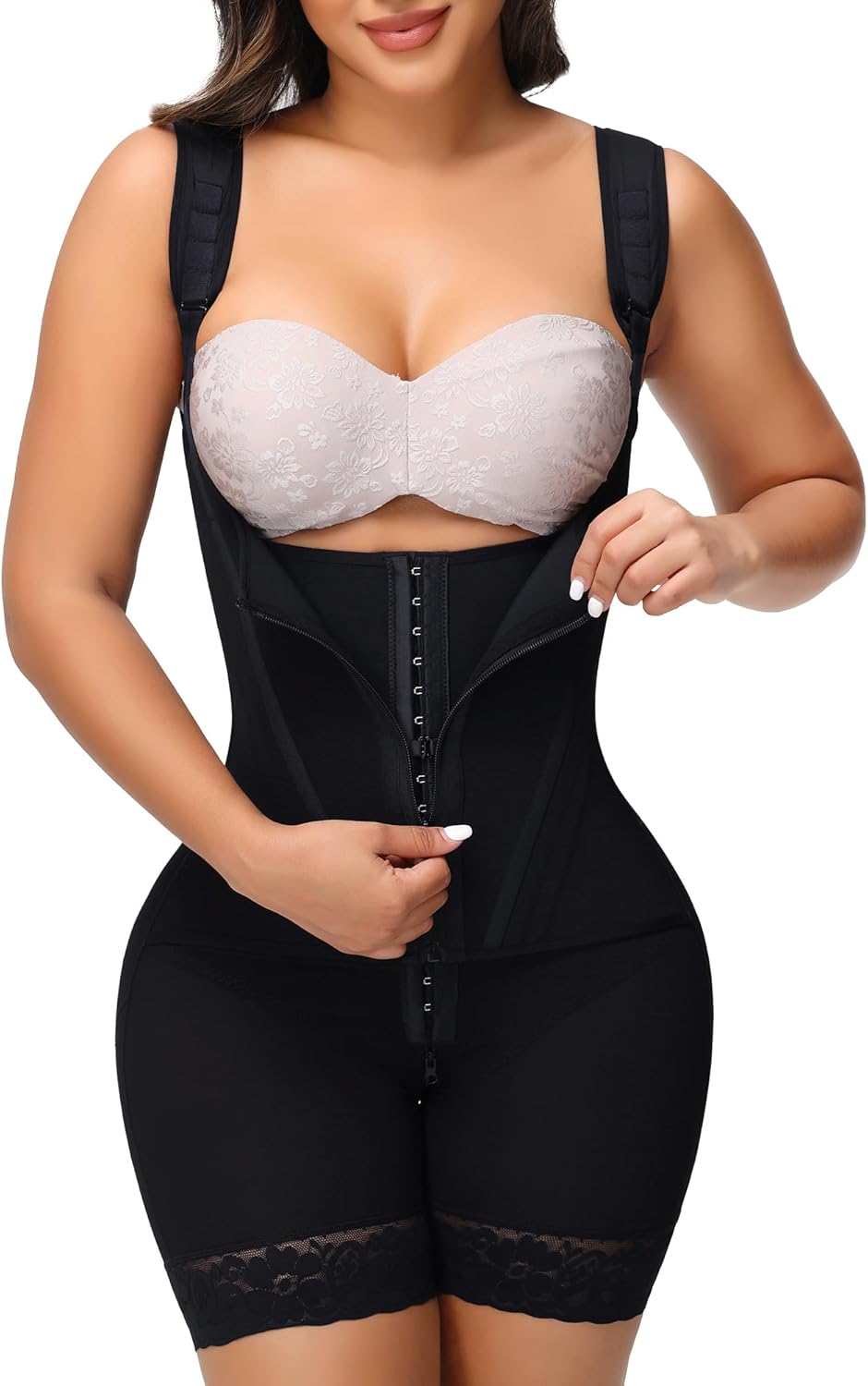 M MYODRESS Fajas Colombianas Moldeadoras Shapewear Tummy Control Faja Body Shaper Postpartum Post Surgery Compression Garment