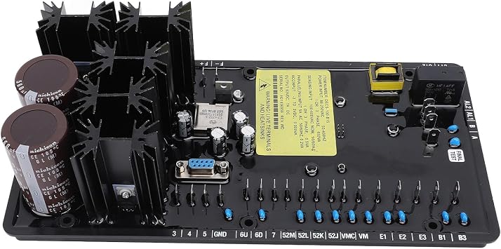 for Basler Electric Generator DECS-100-B15 AVR Controller, 4 Control Modes, 3 Protection Functions, with MVC, EDM, EL, SCP250, ICRM-7 Options