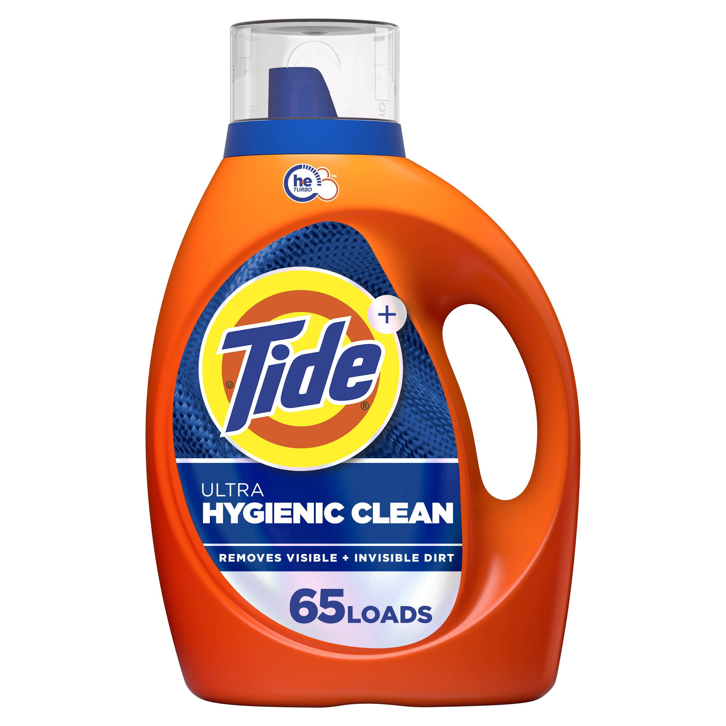 Tide Ultra Hygienic Clean Liquid Laundry Detergent, Original Scent, 92, 65 Loads, Removes visible and invisible dirt, Laundry Detergent Liquid