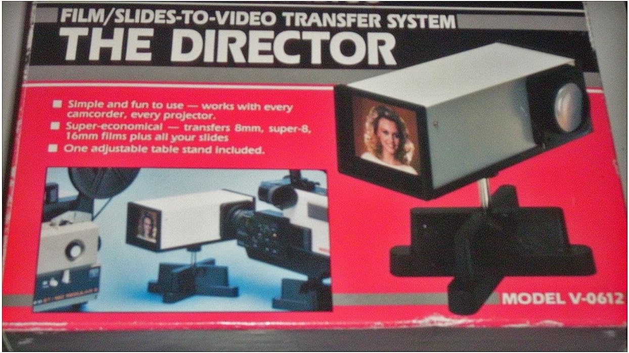 Film/slides-to-video Transfer System - The Director - Model V-0612