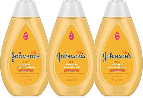 Miniatura 1 de Johnsons Baby Champú con fórmula sin desgarros champú para el delicado cuero cabelludo y la piel del bebé elimina suavemente la suciedad y los