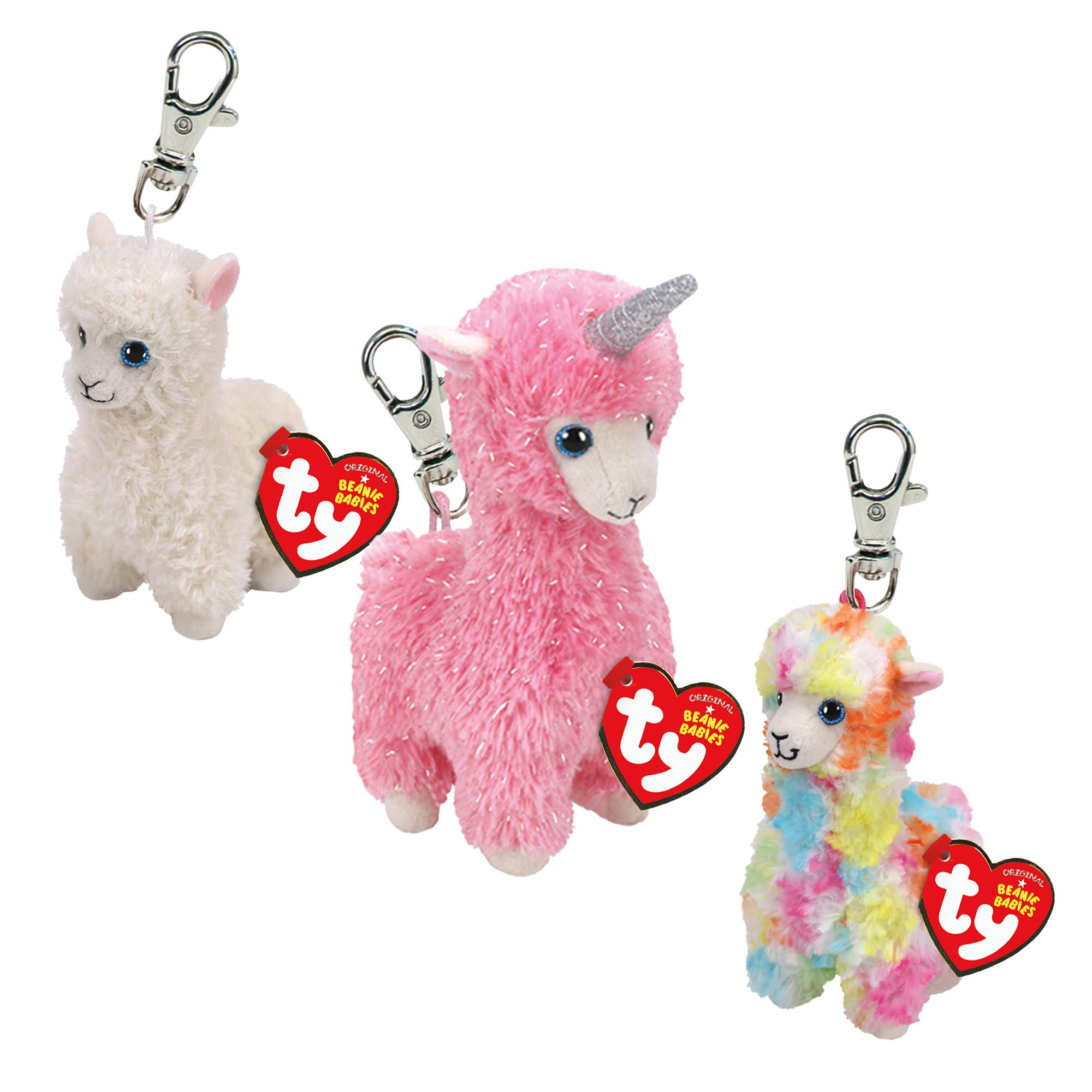 TY Lola, Lana Lily Beanie Clips Multipack – Squishy Beanie Baby