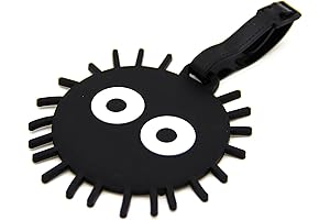 Anime Kuromi Luggage Tag Suitcase ID Tag with Adjustable Strap