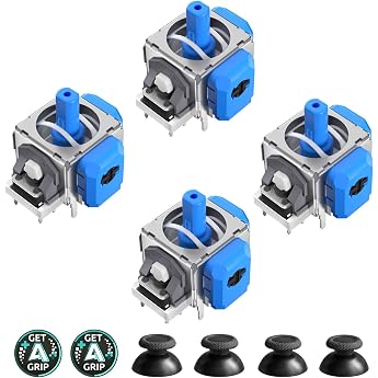 AKNES HallPi V6 TMR Joystick Ersatz f&uuml;r PS5 DualSense/DualSense Edge | Anti-drift stick, highly precise, fast response speed,