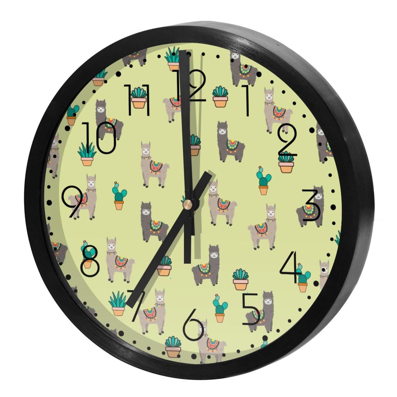 Horloge murale pas de bruit pour chambre bébé afin de préserver le sommeil des tout-petits