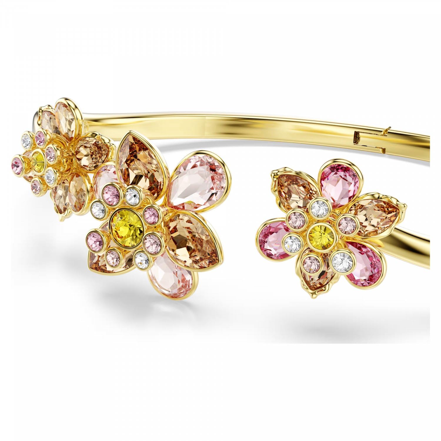 Swarovski Idyllia 5732387 bracelet fleur en or
