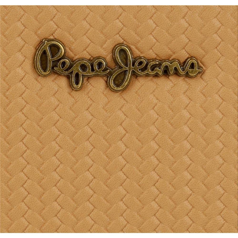 Borsa Pepe Jeans Lena Marrone 20x11x4 cm Pelle sintetica