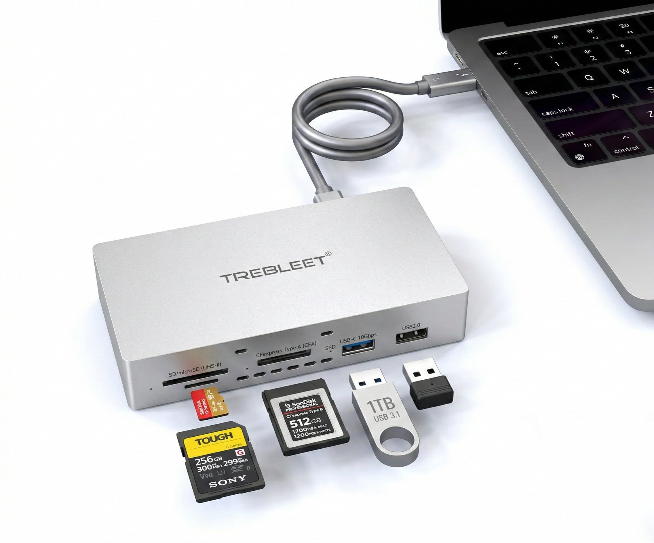 Amazon.co.jp: Thunderbolt 5 ポータブル ドッキングステーション 8-in