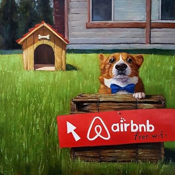 Posterazzi Collection K9 Bnb Poster Print by Lucia Heffernan 24 x 24