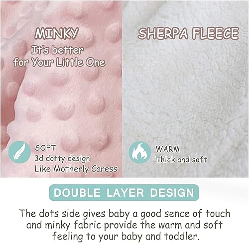 Miniatura 5 de Juego de ropa de cama personalizado para cuna para niñas, juego de ropa de cama personalizado para cuna con nombre, ropa de cama de guardería rosa