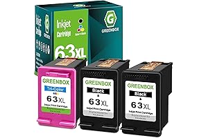 Remanufactured Ink Cartridge Replacement for HP 63XL 63 XL
