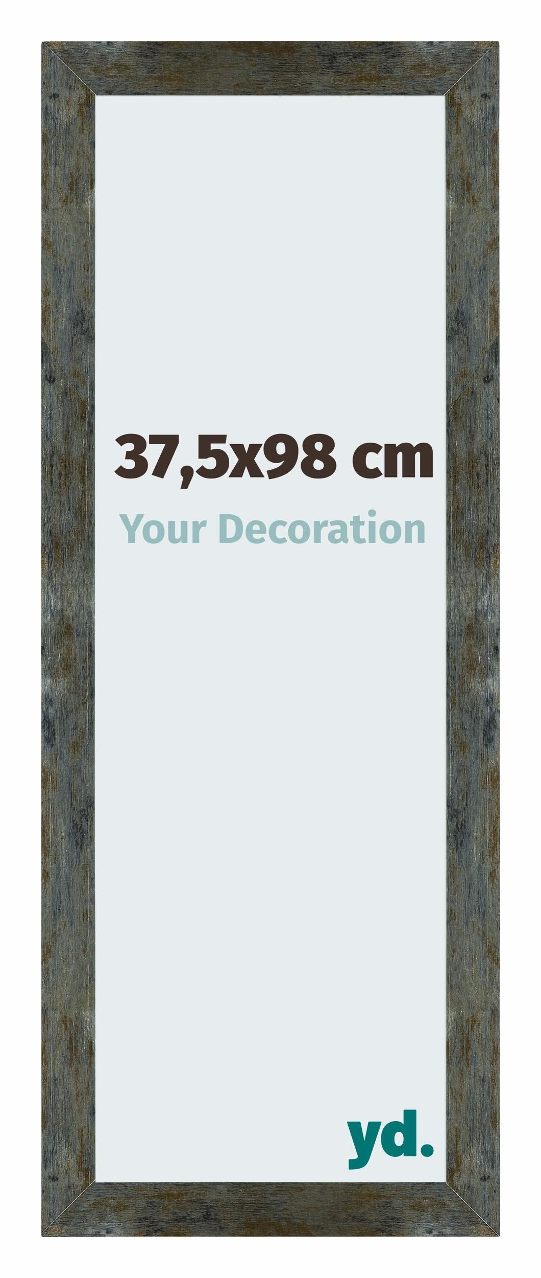 Your Decoration - Puzzle frame 37,5x98 - Blue Gold Melange - Puzzle frame 1500-2000 Pieces - MDF Photoframe - Mura