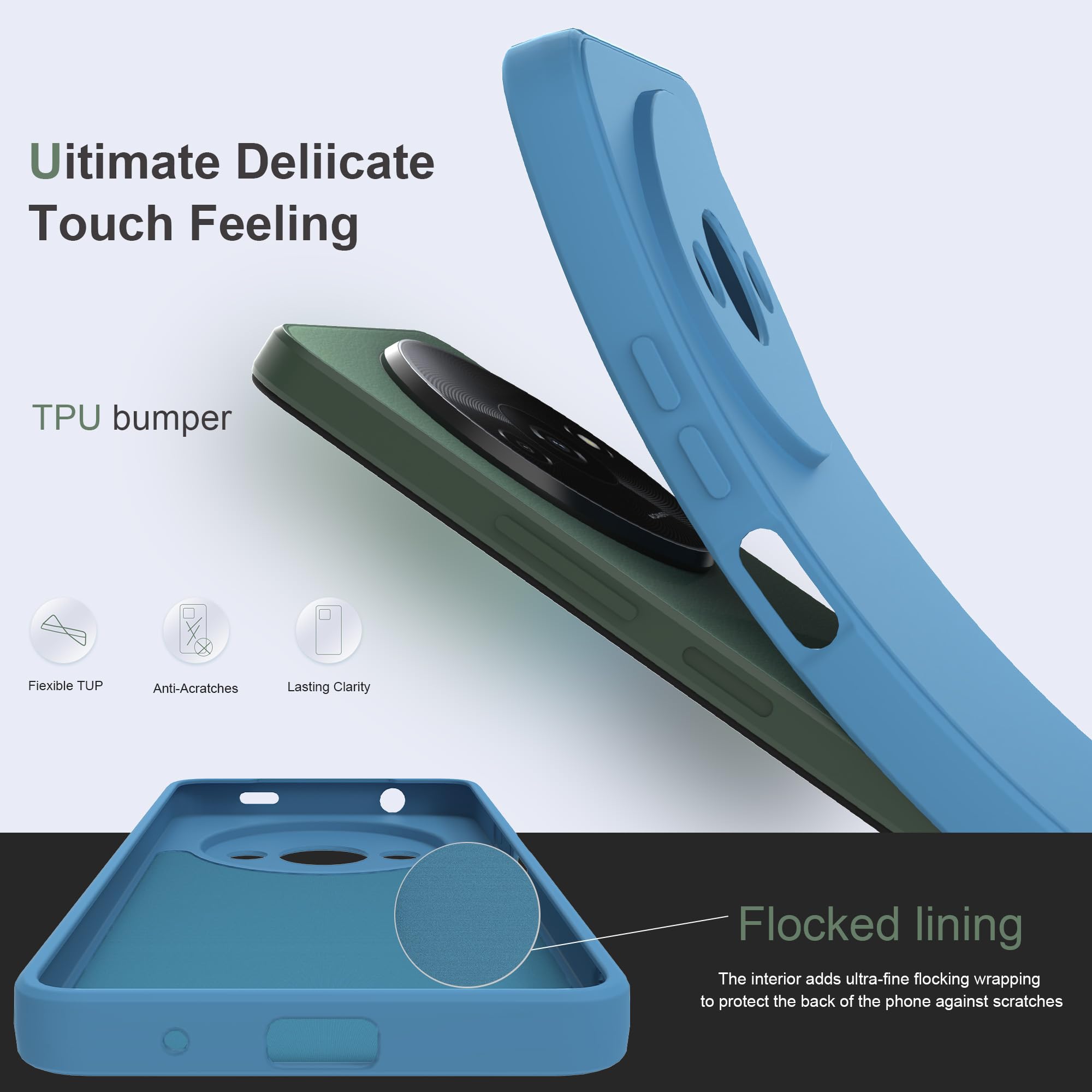 Custodia Xiaomi Redmi A3 Silicone Oro - Protezione Antiurto Soft TPU