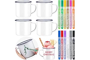 16Pcs Graduation DIY Mug Painted Mug Kit Personalized Coffee Mugs You Can Decorate