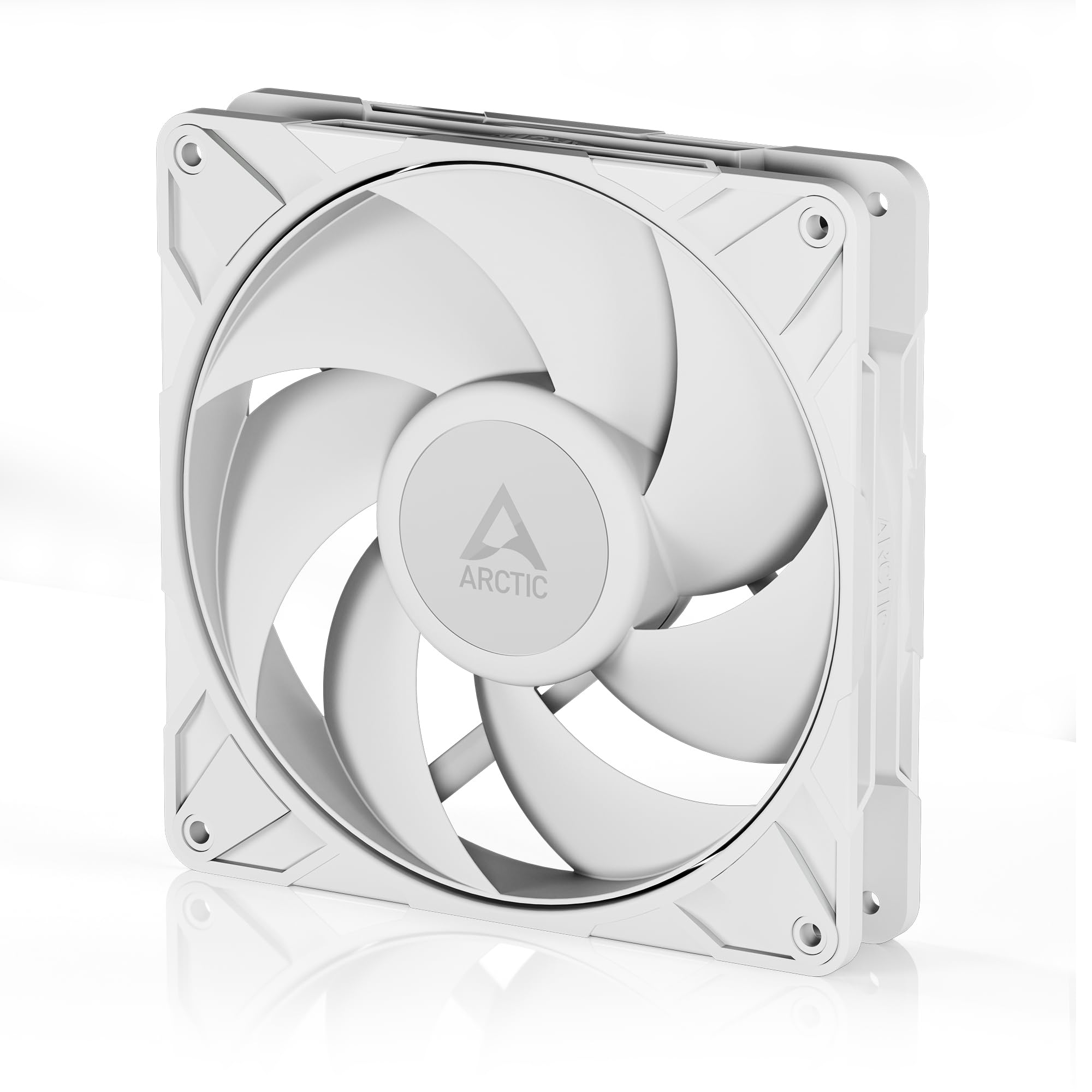 ARCTIC P14 Pro PST - Powerful PC Premium Case Fan, 140mm PWM Case Fan with Y-Cable Splitter, 400-2500 RPM, 0 RPM <5% PWM, Fluidodynamic Bearing, 4 Pins - White