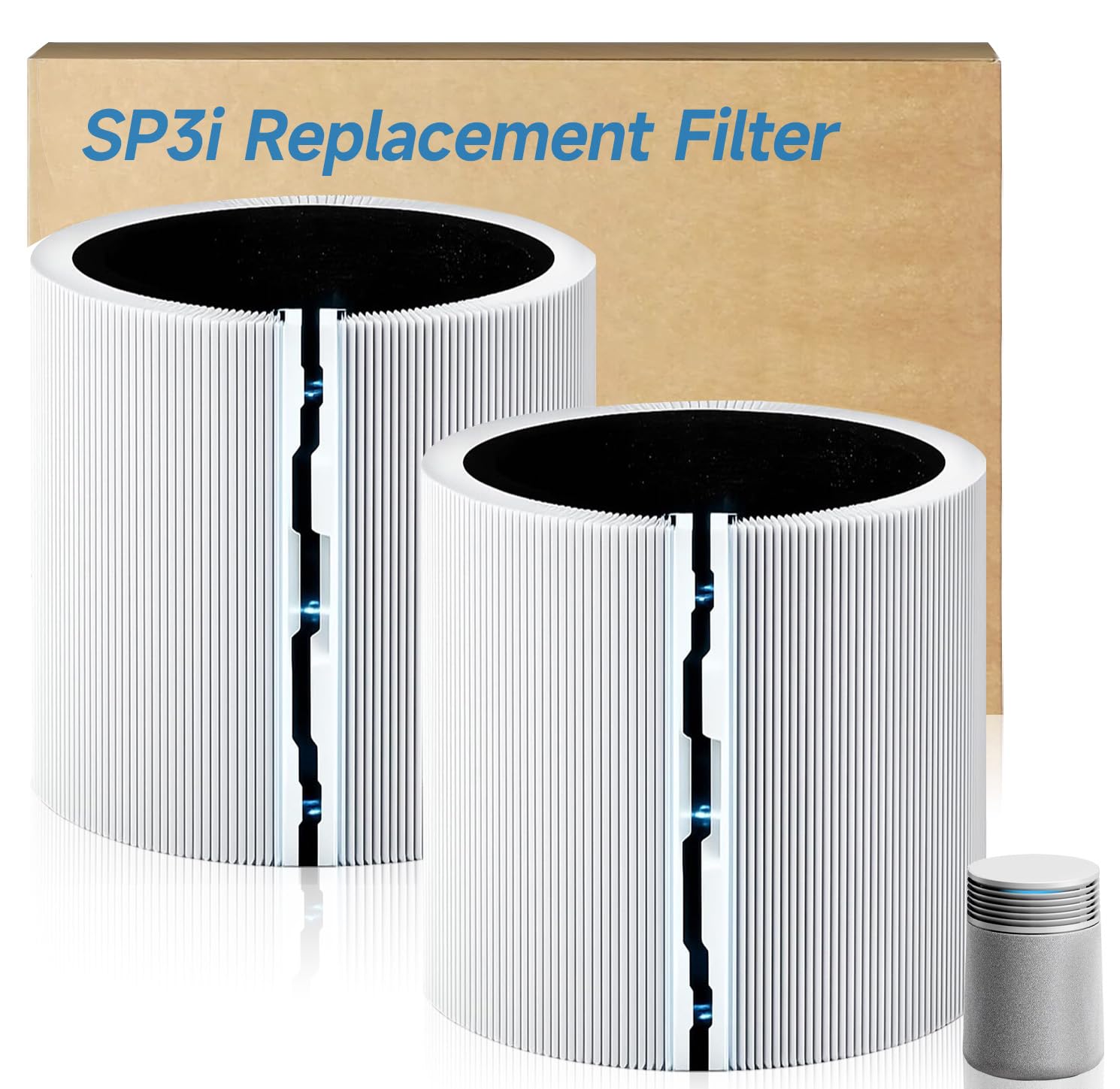 Photo 1 of 2 Pack SP3i Replacement Filter for Blueair Blue Signature SP3i Air Purifier
