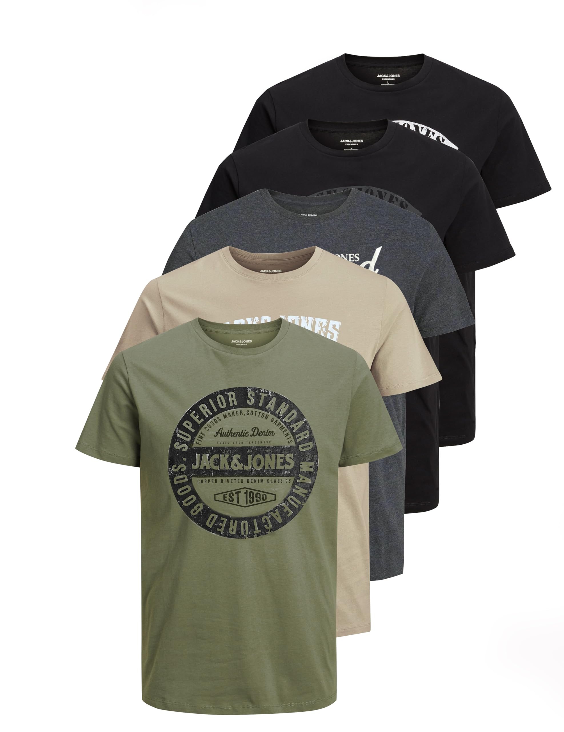 JACK & JONES Slimmix Camiseta Hombre