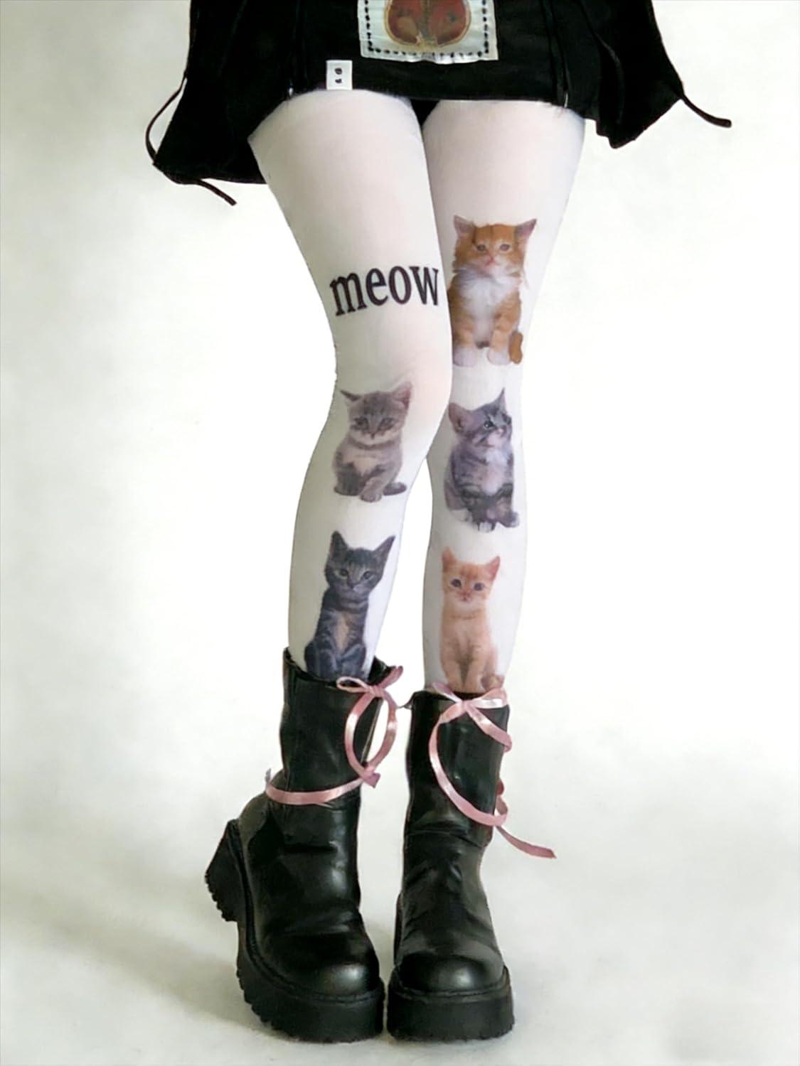 Whimsy Twee Bug Print Funky Tights - Image 4