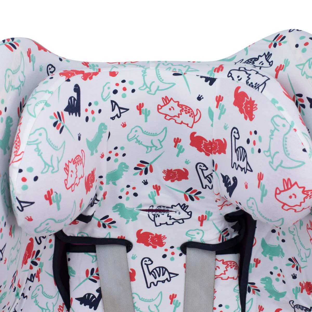 JYOKO KIDS Funda Compatible con Cybex Sirona (SIRONA- Q I-SIZE, DINO PARTY)
