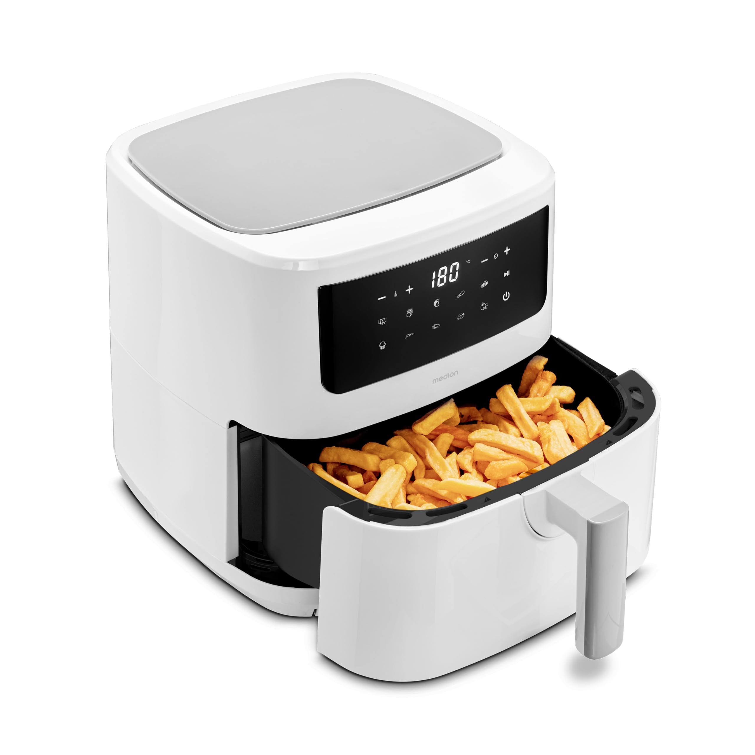 MEDION Air Fryer P10 XL Duo blanc - Guide 360