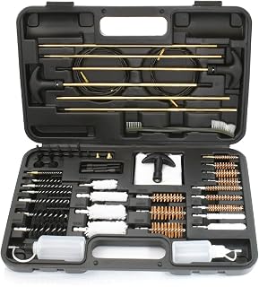 Gun Cleaning Kit Universal Gun Cleaner for Shotgun, Pistol, Rifle, All Guns with Lightweight Carrying Case