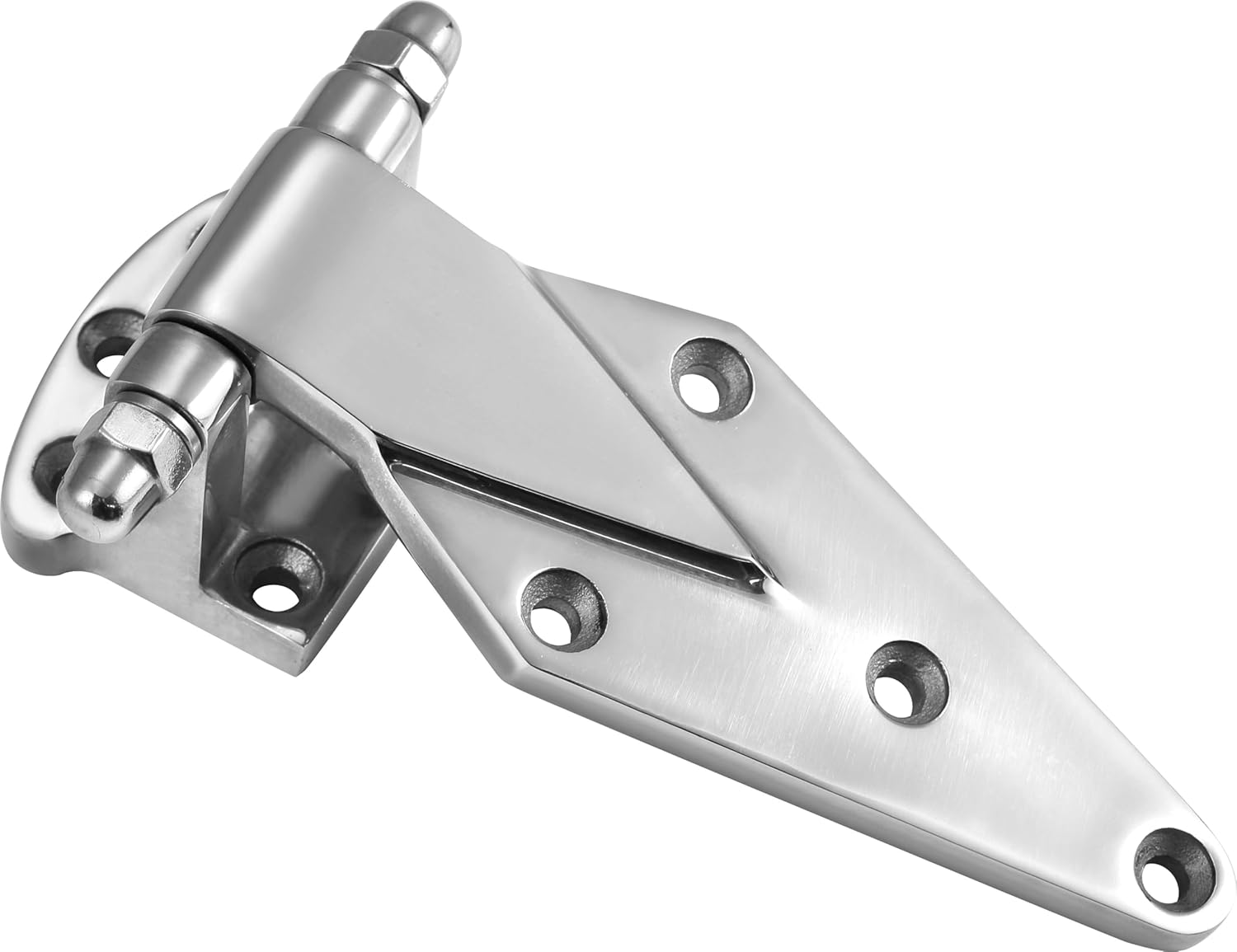 Commercial Kitchen Door Hinges Adjustable 304 Steel Furniture Hinges 1Pcs