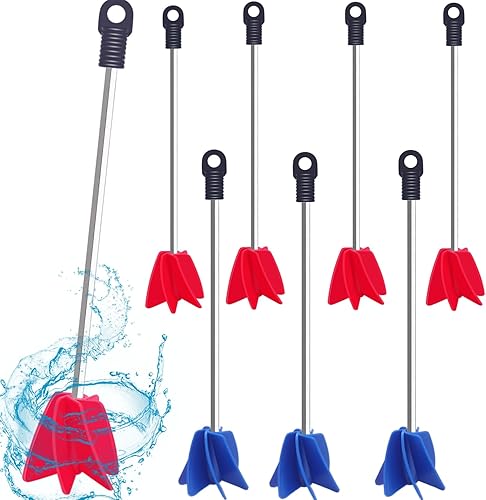 Agitador de pintura de 11.8 pulgadas para taladro, accesorio mezclador de taladro, mezclador de epoxi, mezclador de pintura para taladro, mezclador