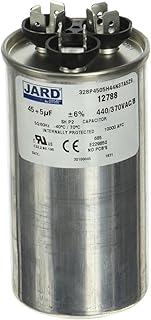 MARS - Motors & Armatures 12788 45/5 MFD 440V Round, Gray