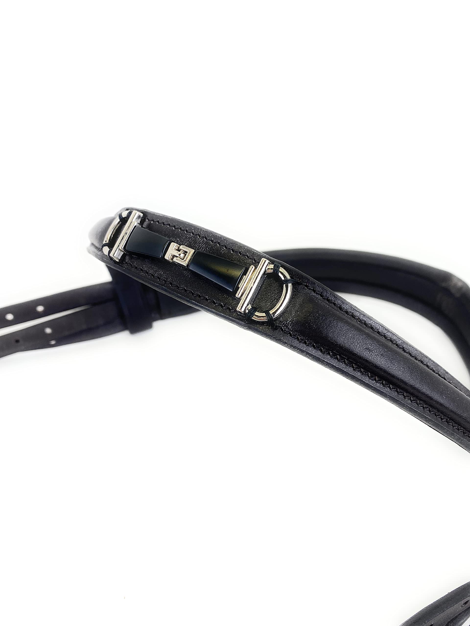 Horses Briglia Cuoio Snaffle, Briglia di qualità, Finimento Indispensabile per la Conduzione del Cavallo