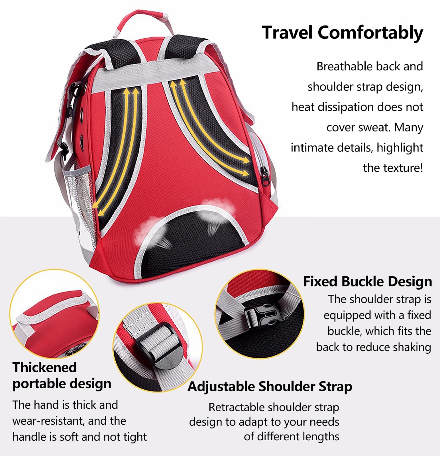 LETIAN Katzenrucksack-Träger Mit Bubble Pet Carrier Rucksack Katzen Und Welpen Belüften Transparenter Kapsel-Rucksack, Entworfen Für Reisen Wandern Wandern Und Den Einsatz Im Freien G