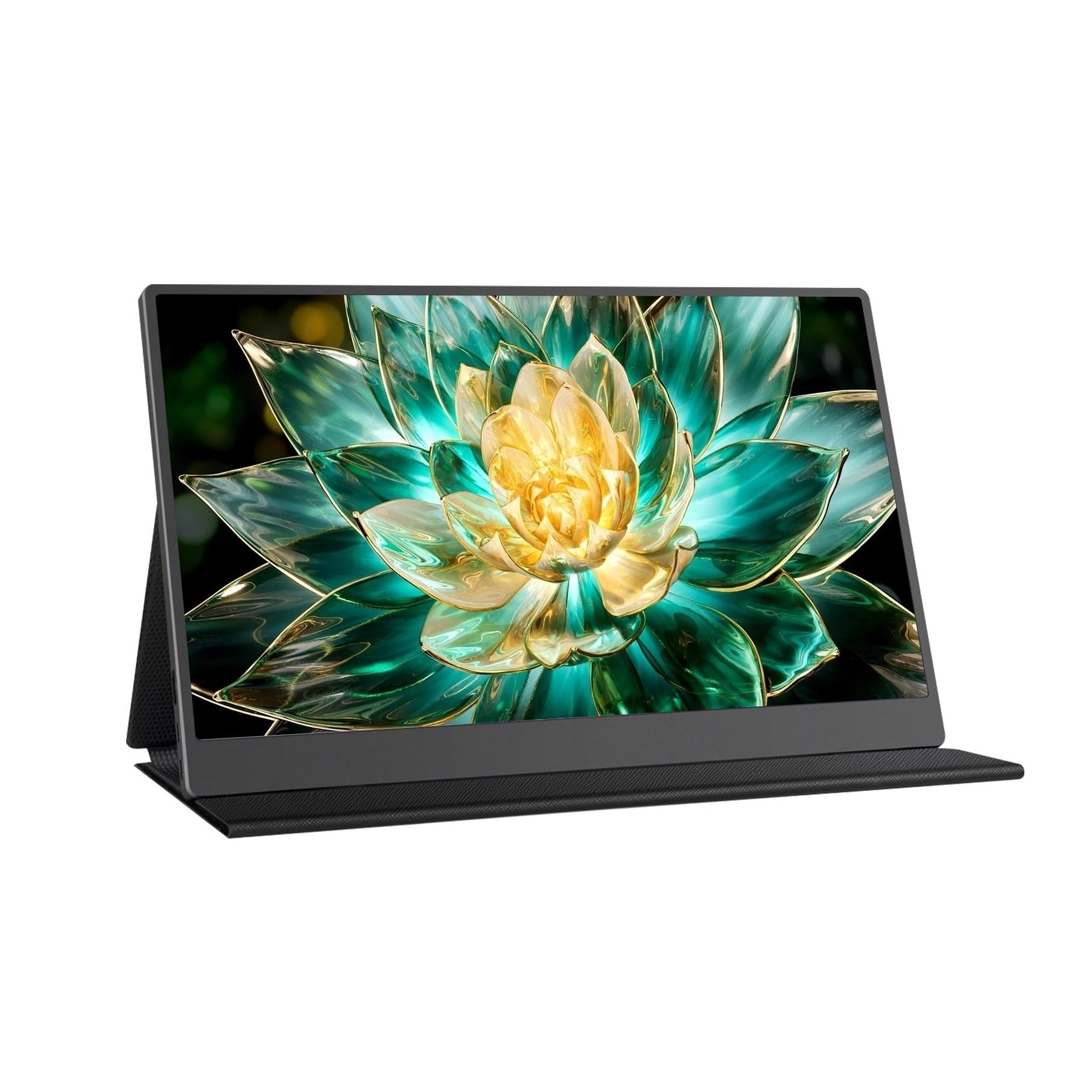 Schermo portatile IPS da 15,6 pollici 1920 * 1080 60Hz for laptop, computer, ufficio, telefono cellulare, schermo secondario esteso Monitor per Smart Working