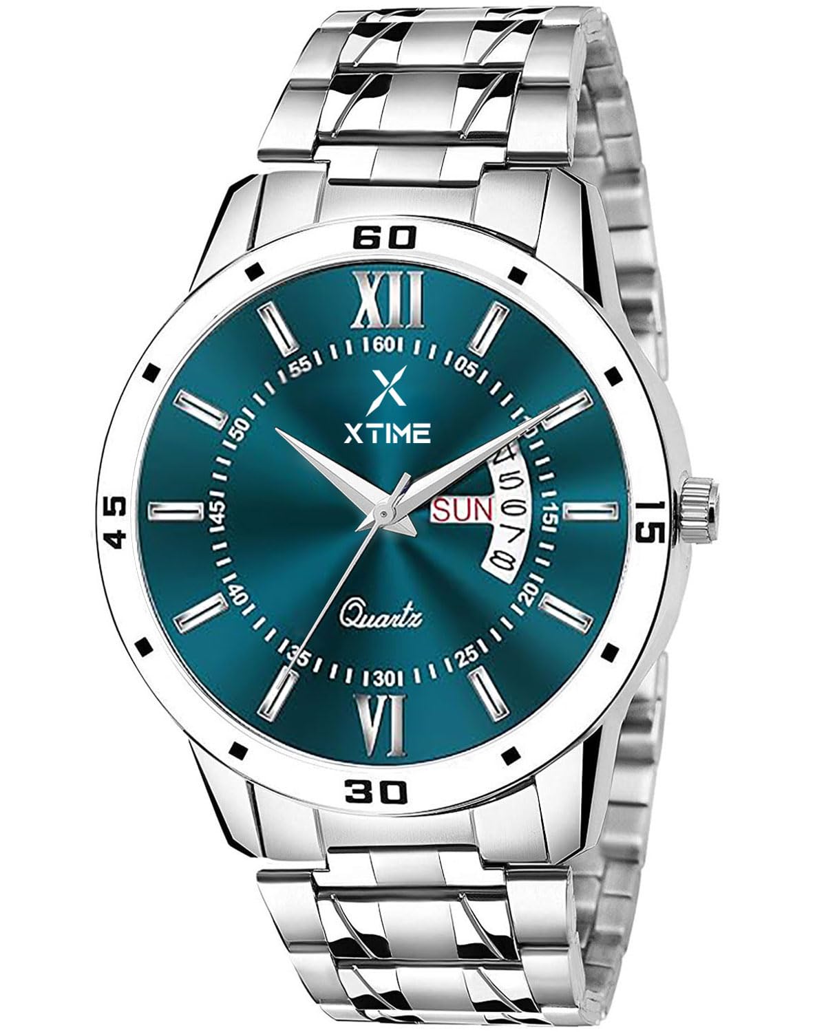 XTIME Premium Round Green Dial Day & Date Functioning Analogue Wrist Watch for Mens & Boys (B0CP2MRX79) Amazon Price History, Amazon Price Tracker