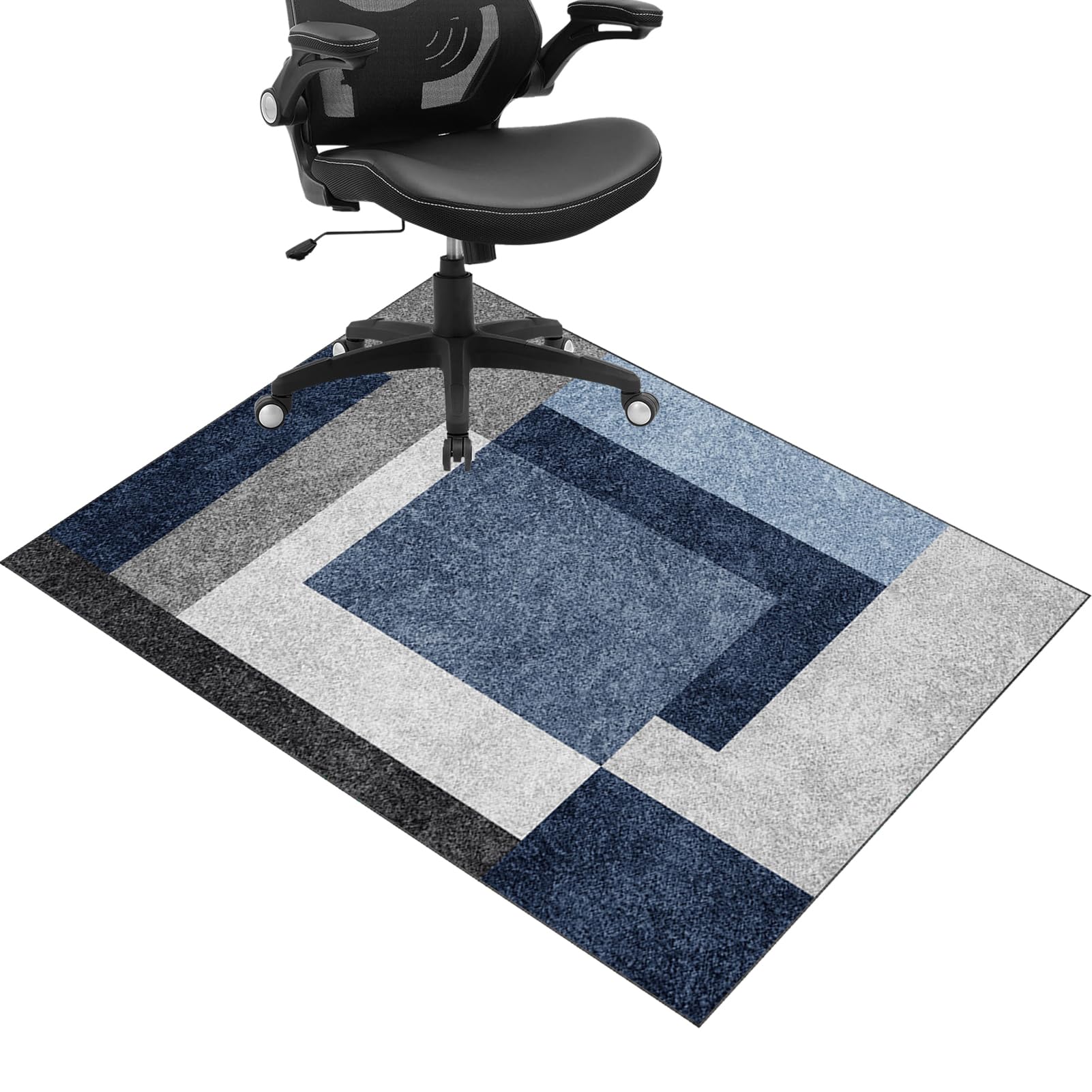 JaevKwzy Office Chair Mats for Hardwood Floors Gaming Chair Mat for Office Carpet Chair Mats Non Slip Floor Protector Mat for Chairs Desk Chairmats Office Floor Protector mat 140 x 160 cm โ image 1