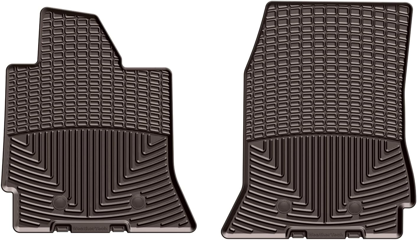 WeatherTech All-Weather Floor Mats for Chevrolet Corvette 1st Row (W352GR), Grey